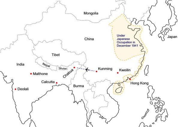 Hong Kong Volunteers Journey To India 1943