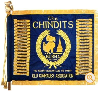 The Standard of Chindits Old Comrades Association